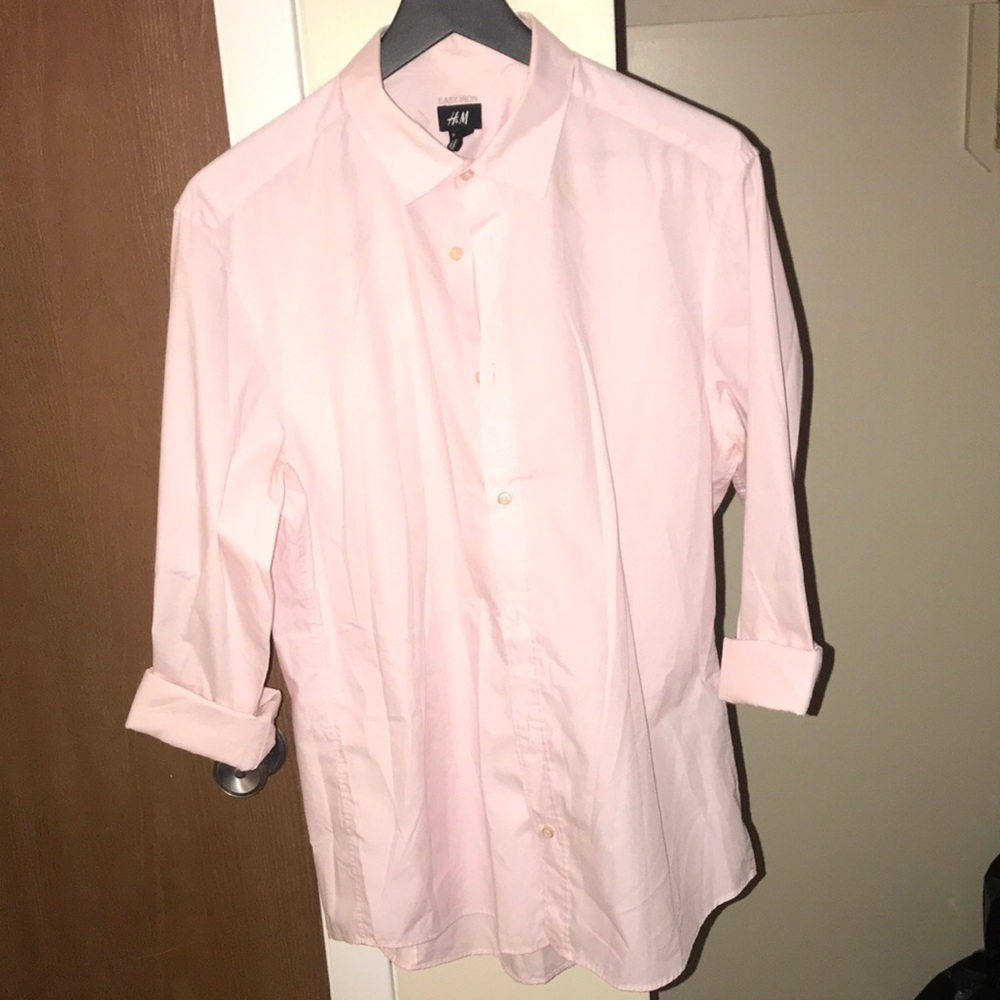 H&M Pink Button down